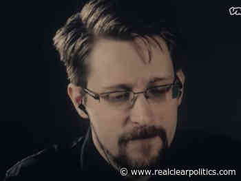 Edward Snowden: Governments Using Coronavirus To Build Global "Architecture Of Oppression" - RealClearPolitics