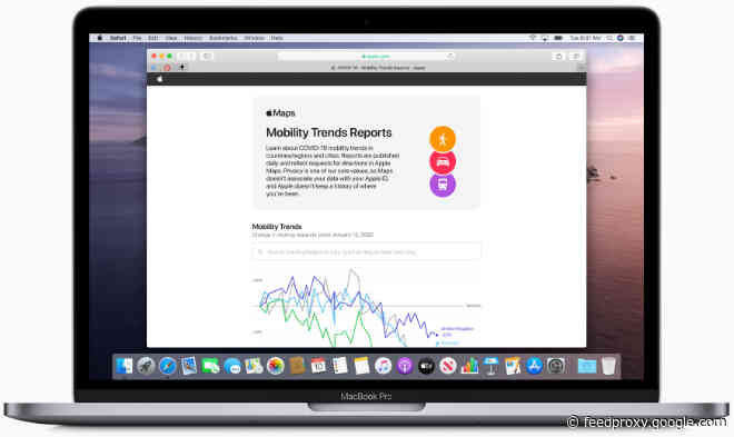 Apple makes mobility data available to aid COVID-19 mitigation efforts
