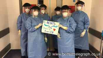 NHS staff thank public during weekly applause