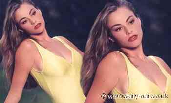 Sofia Vergara throws it back to the 80s as she shares swimsuit picture from her teens in Colombia