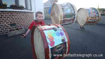 Family bangs the drums in show of support for frontline workers