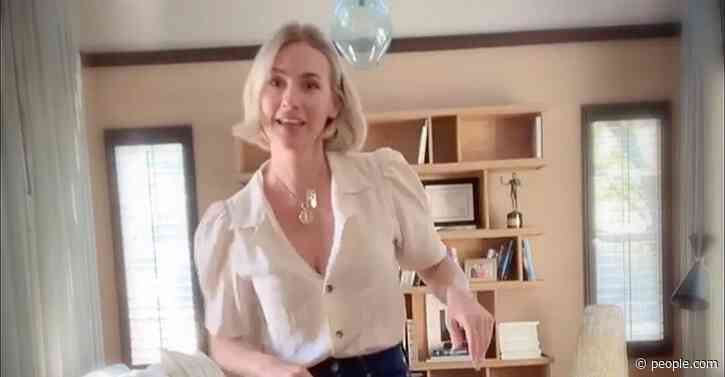 January Jones Takes Up Tap Dancing While Social Distancing at Home amid Coronavirus