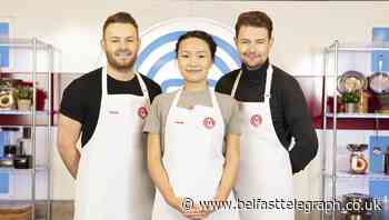 David, Sandy and Thomas prepare for battle in MasterChef final