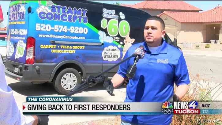 Cleaning Company helping 1st responders during coronavirus crisis