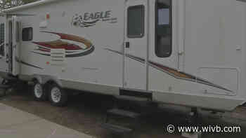 One man drives his RV all the way from Binghamton area to help a local nurse