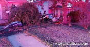 Dramatic crash in Minneapolis after police chase from Edina ends in arrests of 2