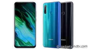 Honor 9X Lite, Honor 20E With 4GB of RAM, Octa-Core SoC Launched: Price, Specifications