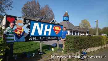 Withins Pub reveals a super sign for NHS key workers