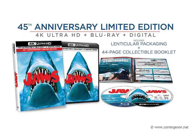 Steven Spielberg’s Jaws 45th Anniversary 4K Blu-ray Coming