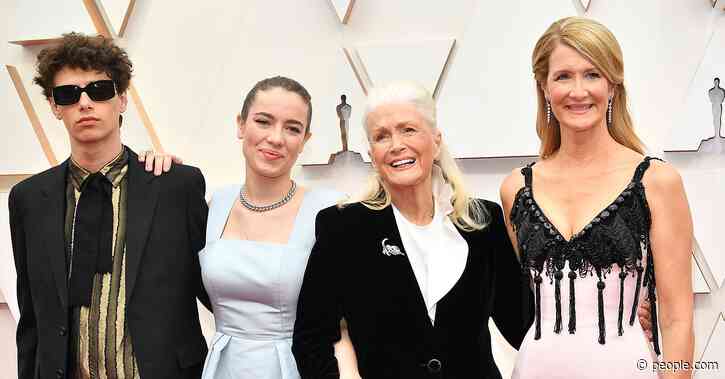 Laura Dern Makes Chicken and Dumplings with Mom Diane Ladd and 2 Kids While Self-Isolating