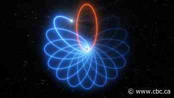 Astronomers spot star dancing around black hole according to Einstein's theory