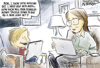 Spending your stimulus money: Political Cartoons