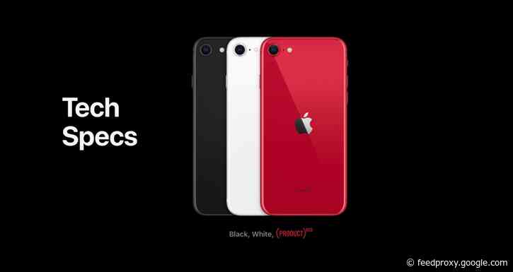 2020 iPhone SE includes Wi-Fi 6 and Express Card support but skips Ultra Wideband chip