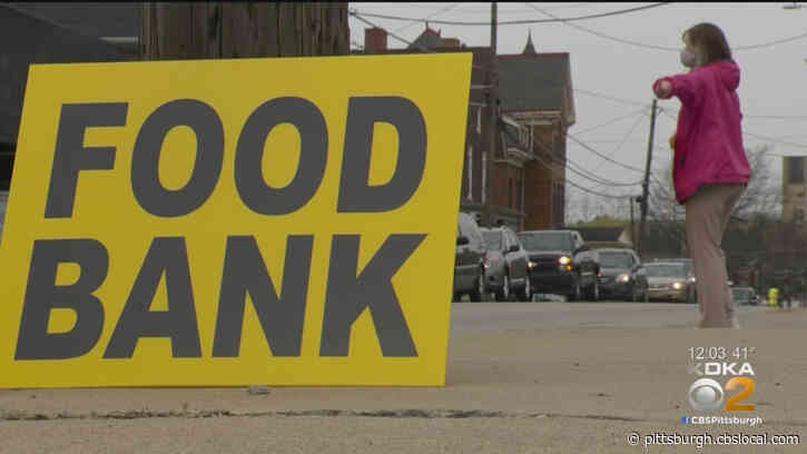 ‘I Don’t Have The Money To Buy Food And Pay All My Bills’: Hundreds In Need From Coronavirus Pandemic Line Up For ‘Truck To Trunk’ Food Distribution In Canonsburg
