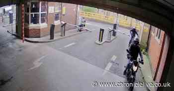 Suspected thieves attempt to steal NHS worker's motorbike at Newcastle's RVI