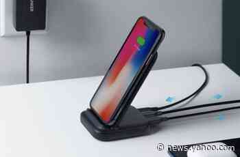 This gadget wirelessly charges your phone while simultaneously charging two other devices - Yahoo News