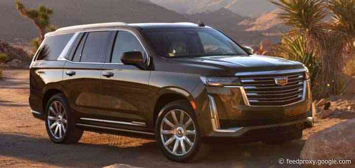 2021 Cadillac Escalade gets a no-cost diesel engine option