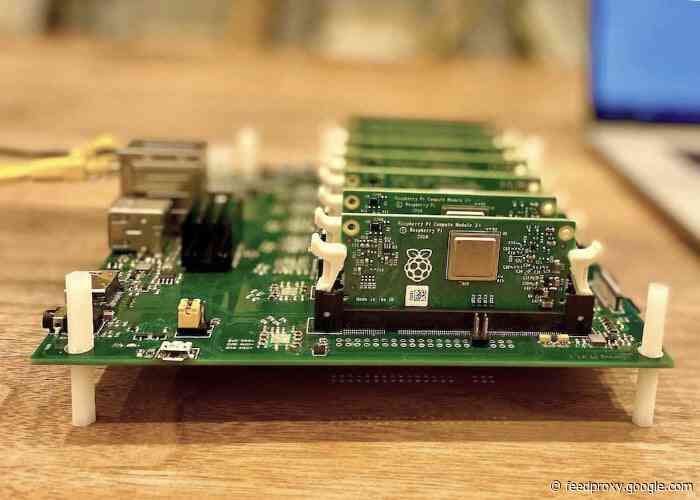 Turing Pi mini ITX size motherboard houses 7 Raspberry Pi mini PC modules