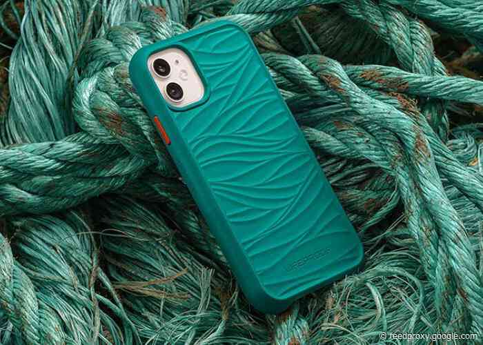 LifeProof WAKE iPhone case constructed from recycled ocean plastic