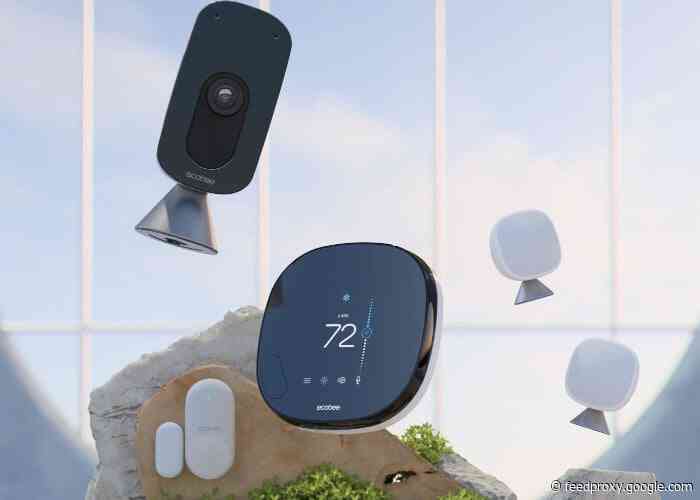 Ecobee Haven smart home security camera and sensors