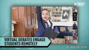 Students continue speech and debate practice virtually amid school closures