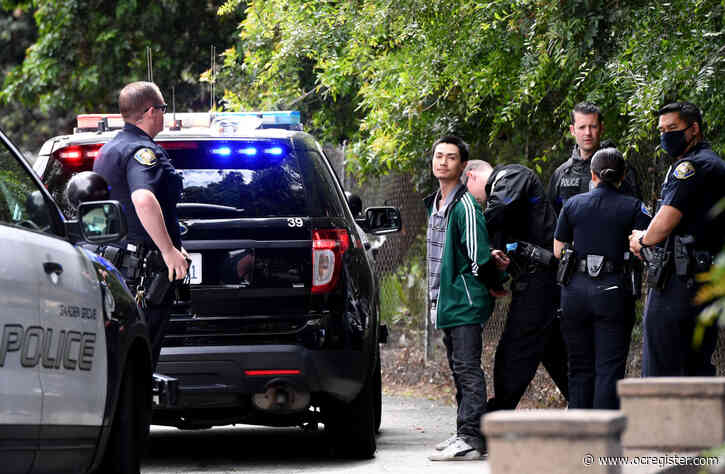 3 taken into custody after pursuit from Garden Grove to Long Beach crash