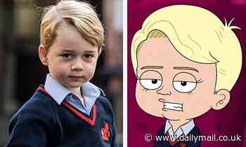 Cartoon Prince George is hilariously catty as he addresses the masses in first look at The Prince