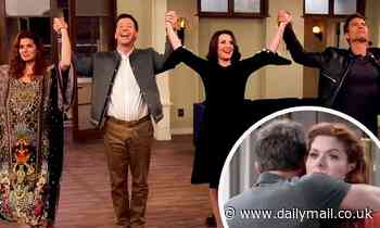 Will & Grace reveals the first look at its series finale: 'It's harder to say goodbye this time'