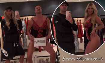 Christine and Paddy McGuinness don racy lingerie for viral TikTok 'Flip The Switch' challenge
