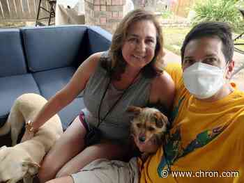 Katy woman wears wedding gown to surprise husband in hospital with COVID-19