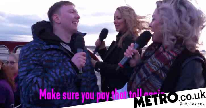 Joe Lycett teams up with Atomic Kitten and Kim Woodburn for iconic Whole Again remix
