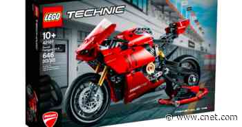 Lego is making a Ducati Panigale V4 R that you don't have to be a racer to enjoy     - CNET