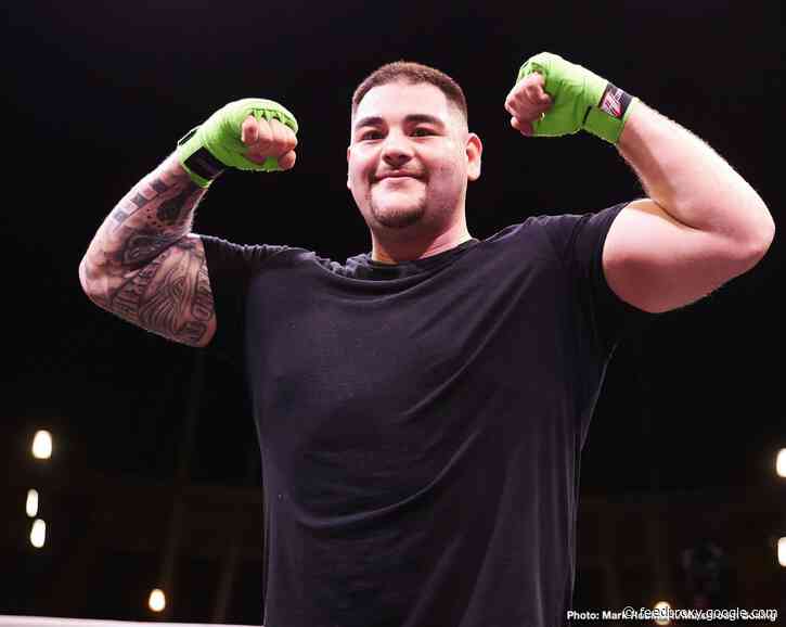 Reynoso will TRAIN Andy Ruiz Jr. “as long as there is discipline”