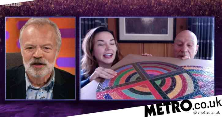 Sir Patrick Stewart showing off his puzzles on The Graham Norton Show is the wholesome content we need