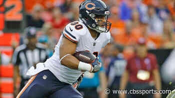 Bears cut tight end Trey Burton two years into $32 million contract, per report