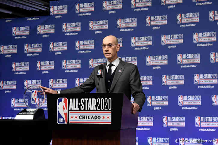 Adam Silver says NBA ‘not in a position to make decisions’ about resuming play as player salaries take a hit