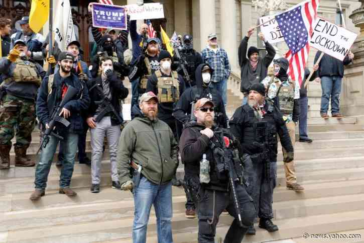 Stay-at-home orders sparks scattered protests in US