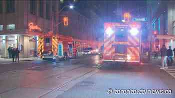 Downtown highrise fire leaves one person dead
