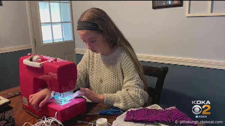 ‘I Like Helping Our Troops’: 12-Year-Old Girl Sews Masks For Veterans On Life-Saving Equipment At VA Hospital During Coronavirus Pandemic