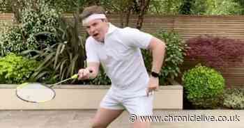 Fans shocked as Ant & Dec have a game of badminton in lockdown