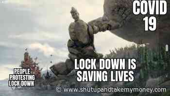 People Protesting Lock Down Meme