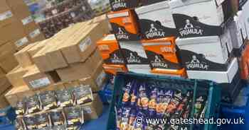 Primula cheese owner donates food to people in need - Gateshead Council