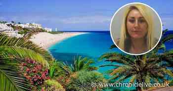 Thief was arrested while on holiday celebrating her release from prison