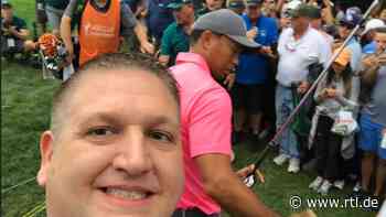 Selfie ging schief: Golf-Fan verklagt Tiger Woods - RTL Online