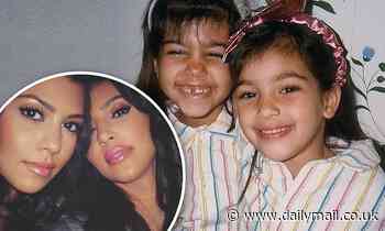 Kim Kardashian says her sister Kourtney packs 'a mean punch' in birthday tribute