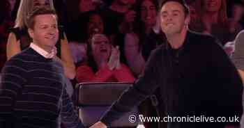 Ant and Dec hit Golden Buzzer on Britain's Got Talent