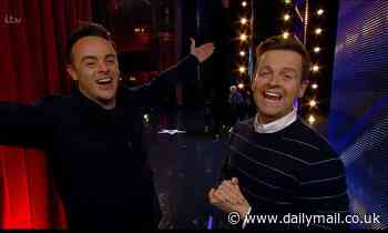 BGT: Ant and Dec award their Golden Buzzer to comedy singer Jon Courtenay