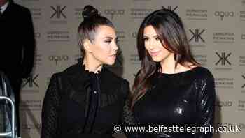 Kim Kardashian West jokes sister Kourtney ‘packs a mean punch’ on birthday