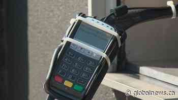 Harvey’s makes unique use of hockey sticks during coronavirus pandemic