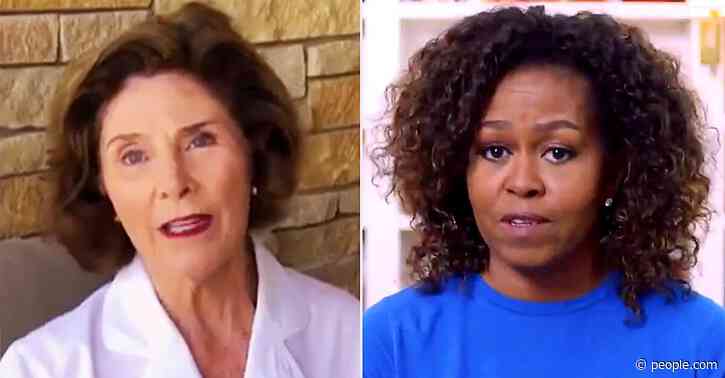 Michelle Obama & Laura Bush Join Forces to Lift Spirits During the One World: Stay at Home Special